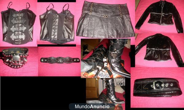 Vendo ropa gótica y botas góticas