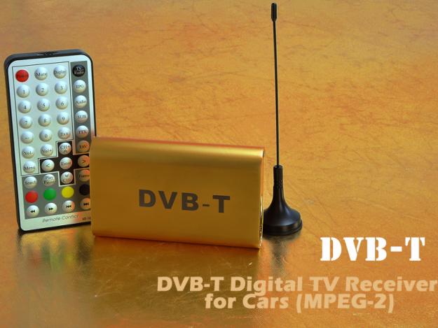 DVB-T Digital TV Receiver for Cars (MPEG-2) NEW