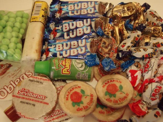 Seleccion de dulces mexicanos