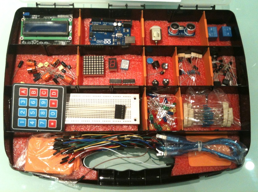 Super kit de practicas con arduino uno R3