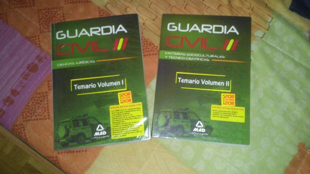 Temario Guardia Civil