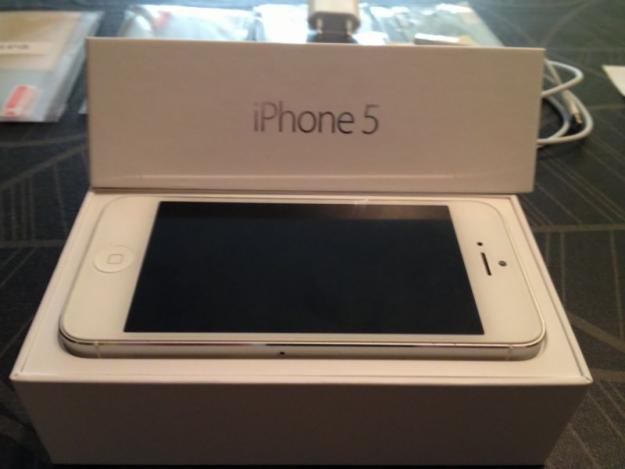 iPhone 5 blanco 16gb libre