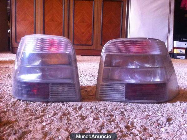 vendo faros traseros golf 4 IV color blanco son de segunda mano 50€