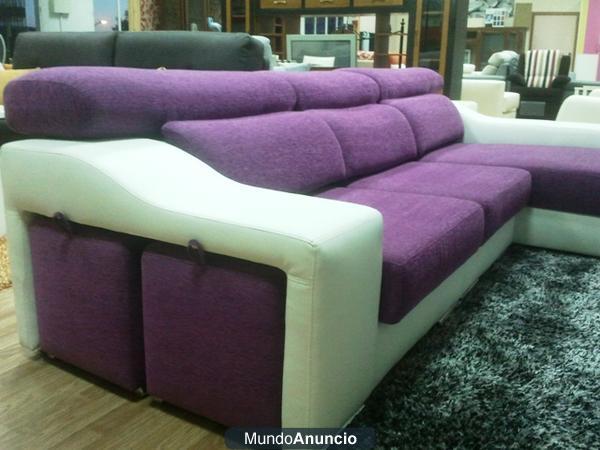 Liquidacion de Sofa chaise longue