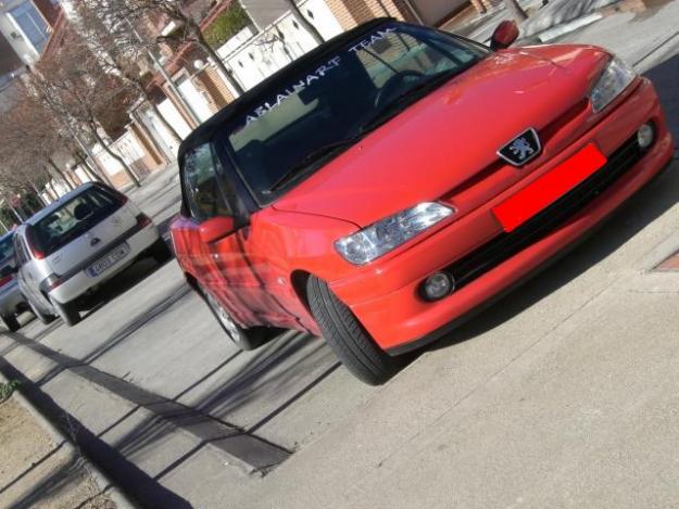 DESCAPOTABLE ROJO 306 CABRIO PININFARINA