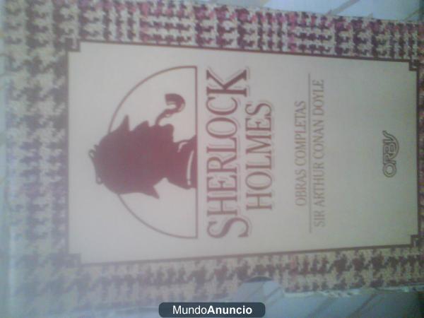 VENDO TODAS LAS NOVELAS DE \'\'SHERLOCK HOLMES\'\' SOLO 25 EUR.