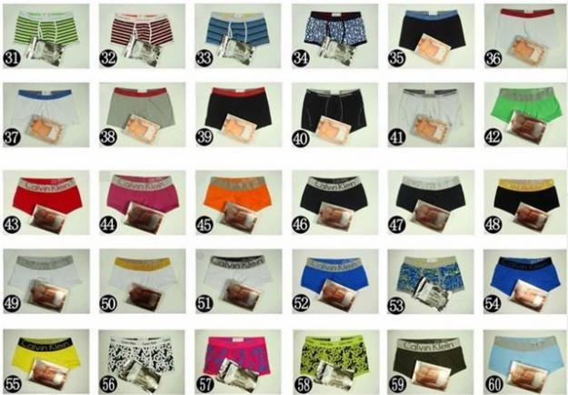 100 boxers calvin klein 350€