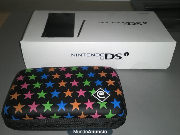 NINTENDO DSI NEGRA + ACCESORIOS + TARJETA 4R + MICRO SD 4GB en Zaragoza