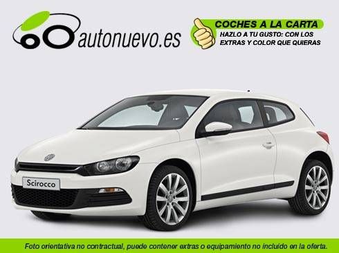 Volkswagen Scirocco 2.0Tdi 140cv 6vel. Blanco. Nuevo. Nacional. A la Carta.