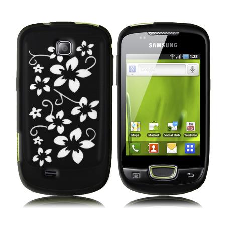 funda silicona Samsung Galaxy mini-s5570+regalo protector