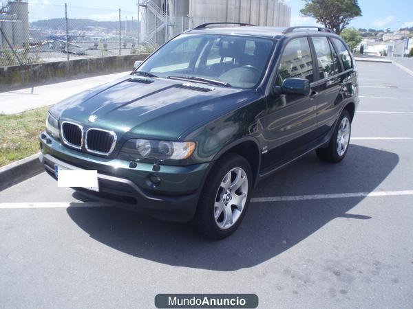 vendo  bmw X5  3.i gasolina, 1º matriculacion en 2005, precio 6950 eu