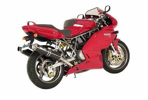 REF. 55017 ESCAPE DEVIL RACER CARBONO DUCATI 750/800 SS 1999-06