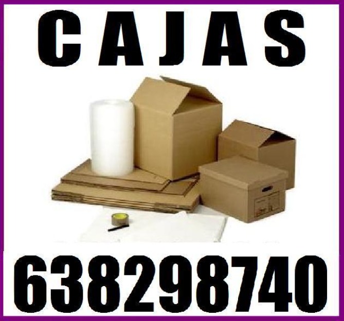 Cajas de carton embalaje 638:(29)8:740 Cajas de embalaje