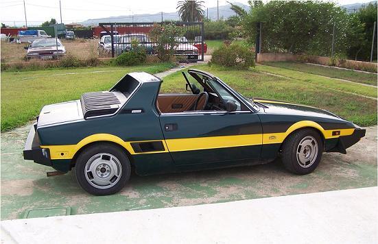 FIAT - X1/9 NEGOCIABLE