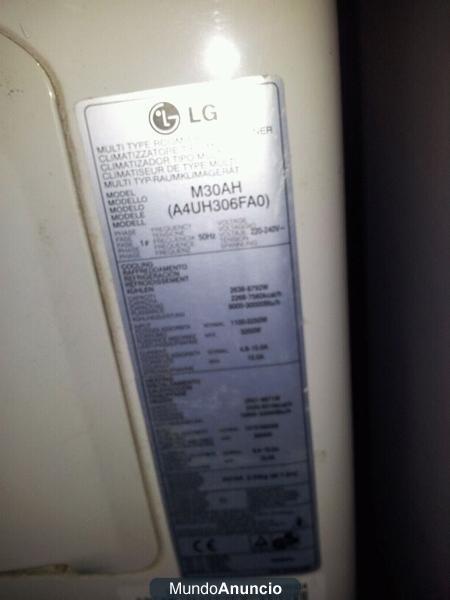 se vende aire acondicionado LG por 900€