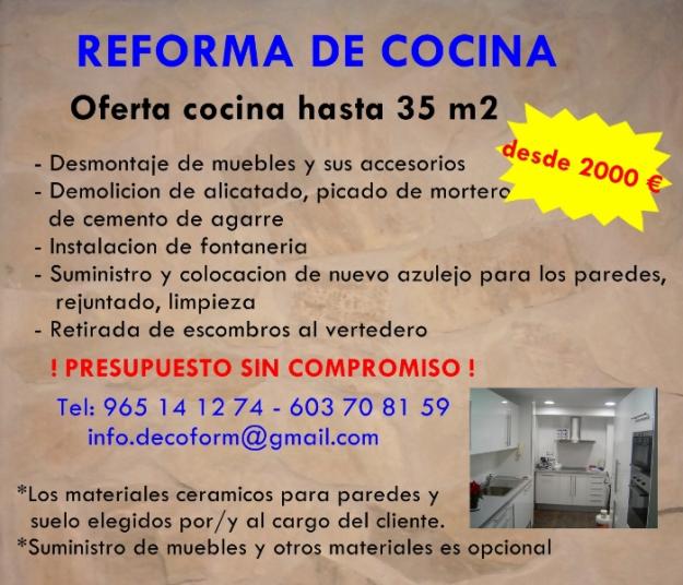 Reforma tu cocina desde 2000 €