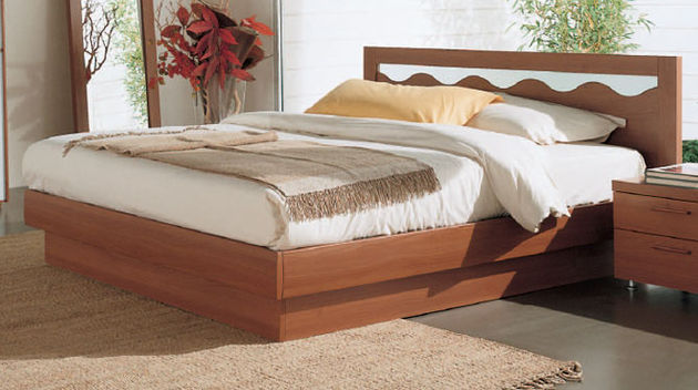 Cama Samoa Onda con armazn de la cama Class Box con somier