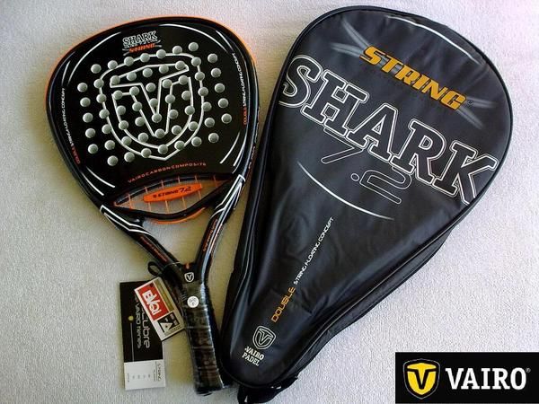 Palas VAIRO Shark 7.2 string 375g. NUEVAS!! con cuerdas. Envios toda España.