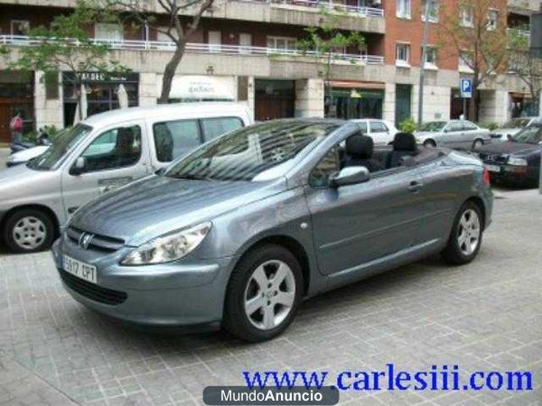 Peugeot 307 CC 2.0  CLIMATIZADOR