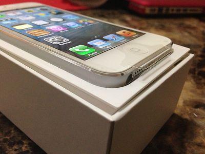 Apple iPhone 5 (último modelo) 32GB-Blanco y plata (desbloqueado de fábrica) APPLE  Garant