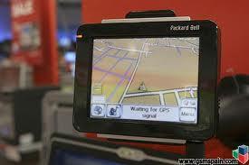 Gps navegador packard bell