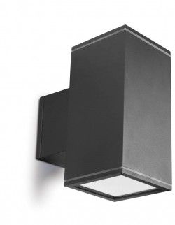 Leds C4 Aplique Afrodita - Halogenuros 70W G12 - Gris Urbano - iLamparas.com