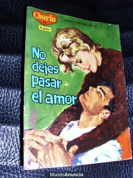 Vendo novela, tamaño bolsillo. Serie Cherie. nº 16. Titulo No dejes pasar el amor . SEMIC Española de Ediciones. Año 196