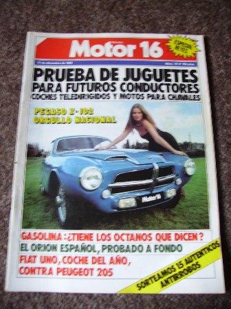 Lote 800 revistas motor 16 desde el año 1983