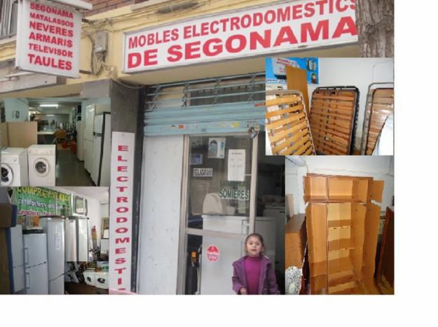 MUEBLES Y ELECTRDOMESTICOS DE SEGUNDAMANO EN BARCELONA