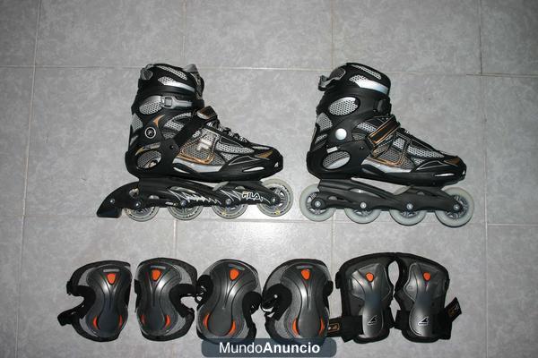 Patines en línea FILA PRIMO COMP Talla 46 casi nuevos