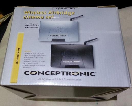 Emisor Receptor Audio Video Wifi Conceptronic