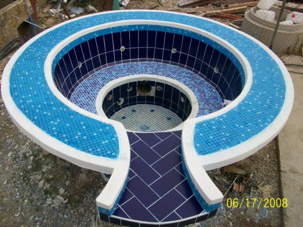 Jacuzzi en concreto