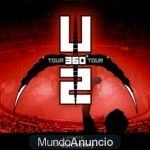 Dos entradas U2 Barcelona 02 Julio