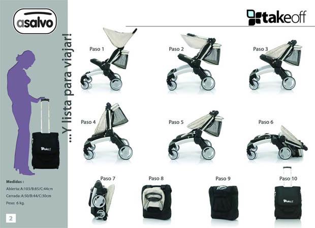 Silla de paseo pleglable TaeOff