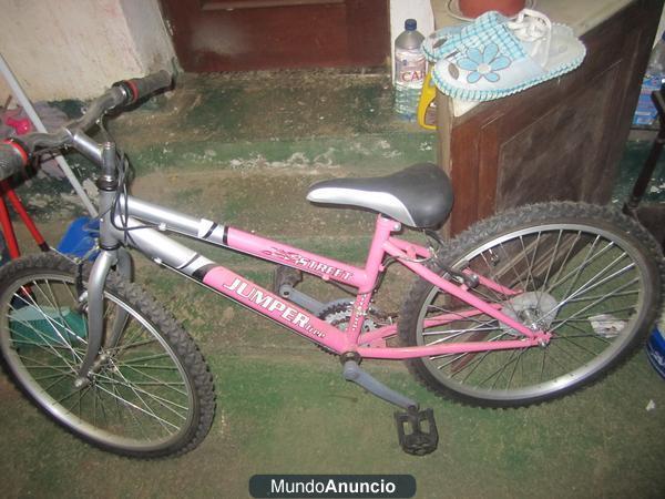 Vendo bicicleta de niña