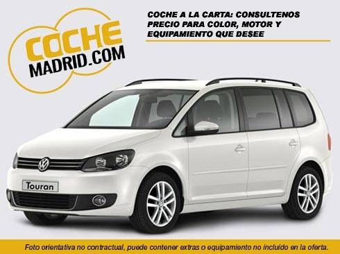 Volkswagen Touran EDITION 1.6TDI 90CV MANUAL 6VEL. BLANCO. NUEVA. NACIONAL.