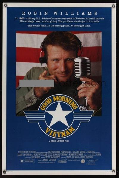 POSTER ORIGINAL GOOD MORNING VIETNAM