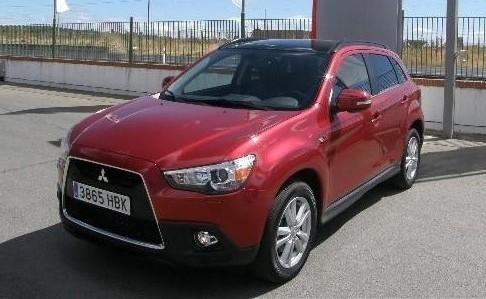 2010 Mitsubishi ASX 200 DiD KAITEKI 4WD Rojo