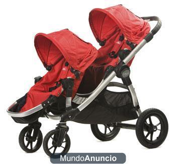 Vendo carro gemelar/dos bebes Baby Jogger