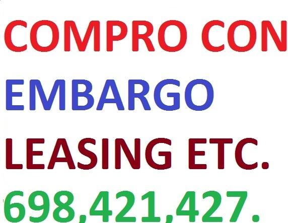 compro coches embargados con leasing etc. para exportacion