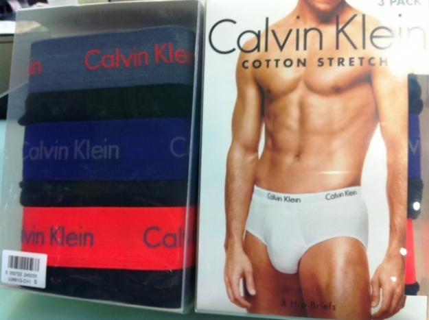 Pack 3 Slips CALVIN KLEIN para caballero