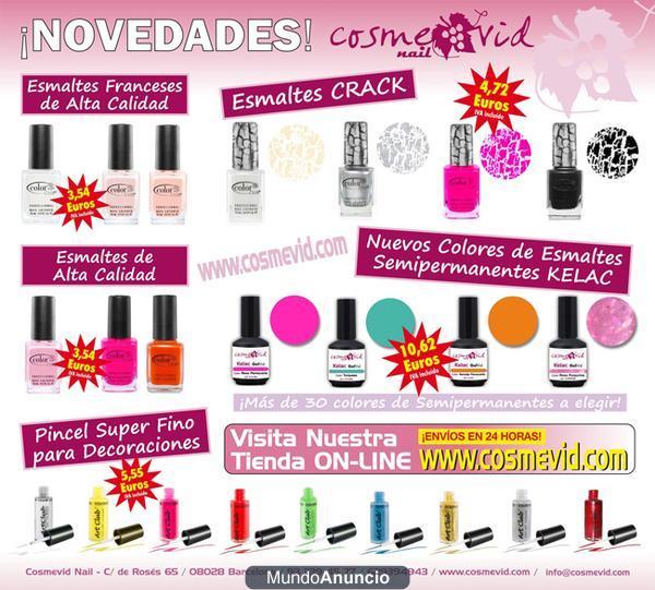 ESMALTES SEMIPERMANENTES A SOLO 10 EUROS!!