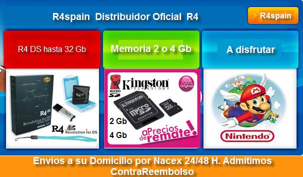 R4i CARTUCHOS Dsi y R4 Ds para tu Nintendo DS o Ds LITE