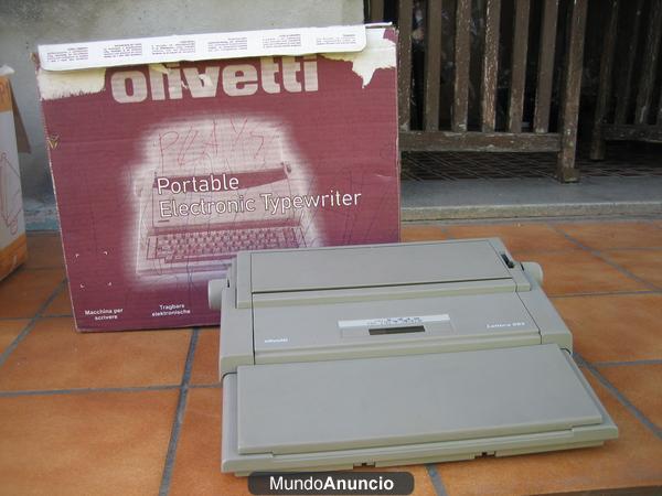 maquina de escribir olivetti lettera 603