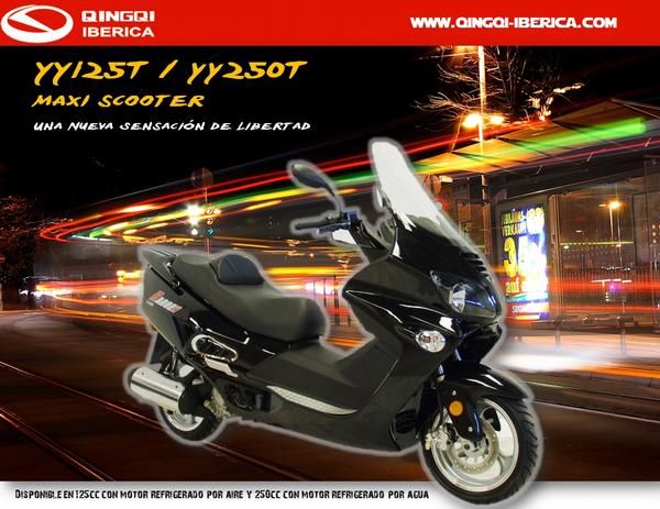 Maxi Scooter Nueva 125cc 4T * Puedes conducirla con tu carnet B de coche