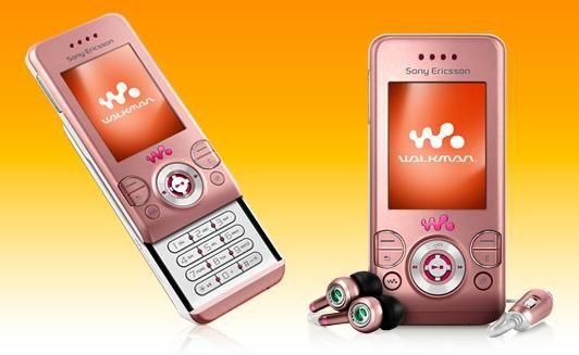 Telefono movil Sony Ericsson W580i para movistar