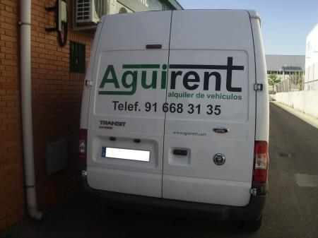 Ford Transit coll en Madrid