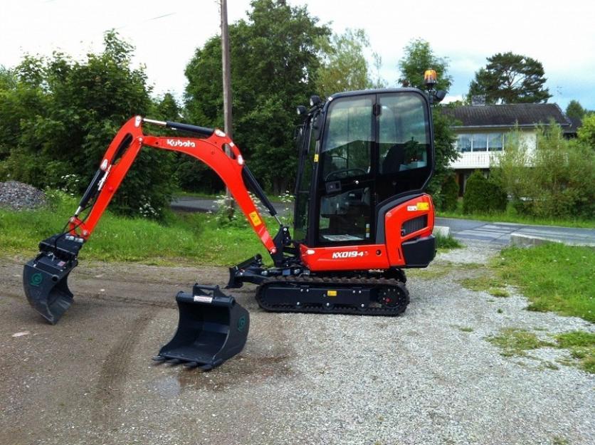 Minio excavadora Kubota