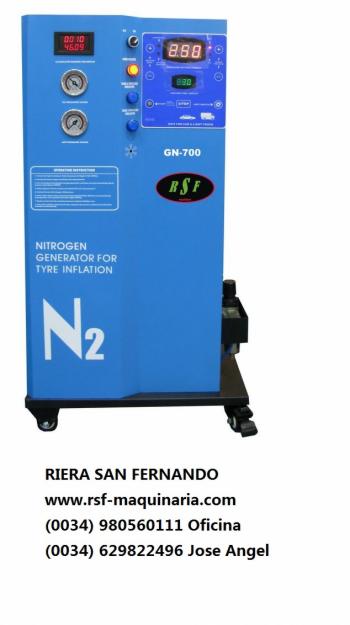 GENERADOR E INFLADOR DE NITROGENO (N2) RSF GN-700 €1500