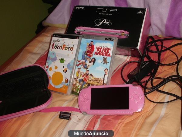 PSP Rosa Completamente nueva